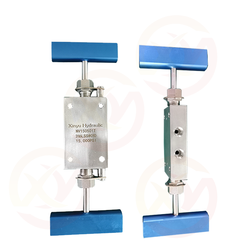  高壓手動(dòng)針閥三通型一進(jìn)兩出雙控不銹鋼手動(dòng)針閥